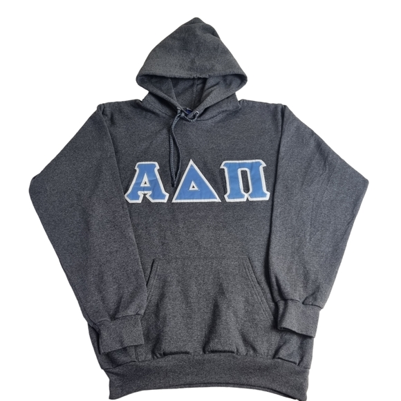 Champion Other - Champion USA Hoodie Grey Pullover Mens Hooded Sweatshirt Size Small.